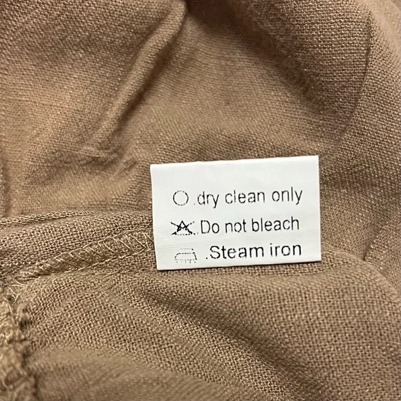 Linin blend Women's Beige set - Picture 8 of 11